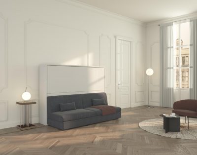 Arredare con stile in piccoli spazi è ora possibile con Piuma Sofa 140 Orizzontale
