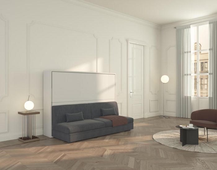 Arredare con stile in piccoli spazi è ora possibile con Piuma Sofa 140 Orizzontale