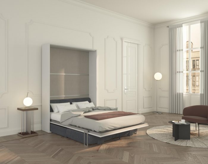 Piuma Sofa 140 con contenitore è adeguato a mini appartamenti e monolocali