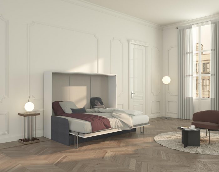 Piuma Sofa 140 Orizzontale ha una rete in doghe 140×200 cm adatta a un materasso alto