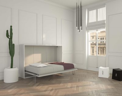 Piuma 120 orizzontale è un letto a scomparsa di facile utilizzo