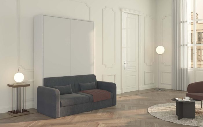 Immagine di video preview del movimento del letto a scomparsa due piazze francese