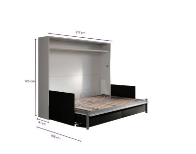 Letto a Orizzontale 140 Verticale Divano Slim Automatico