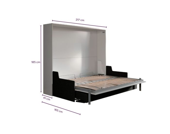 Letto a scomparsa 160 Verticale Divano Easy Automatico