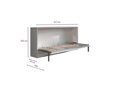 Letto a scomparsa 85 Orizzontale
