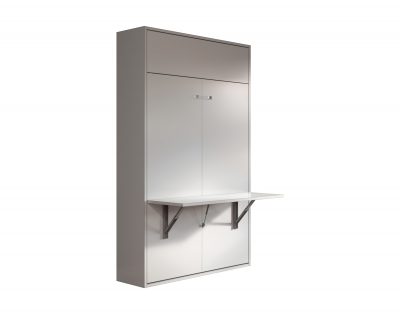 Aria Desk 120 – Letto scomparsa una piazza mezza con piano scrivania