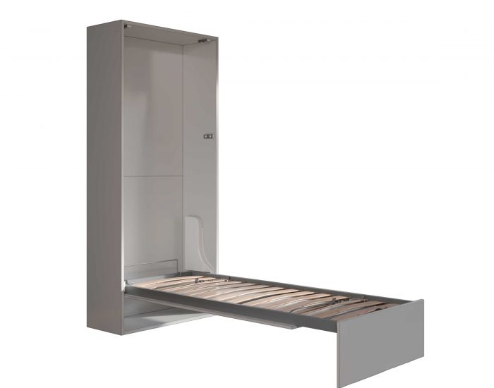 Aria 85 – Letto a scomparsa comodo per camera doppia aperto