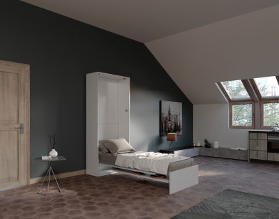 Aria Tabla 85 – Letto scomparsa monolocale con tavolo basculante