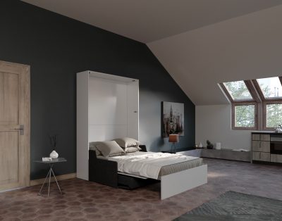 Aria Sofa 140 Easy – Mobile letto scomparsa francese con divano