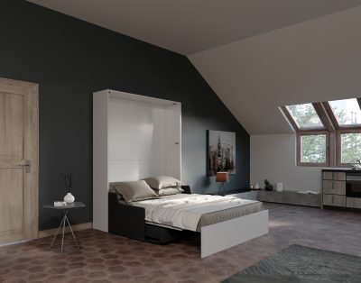 Aria Sofa 160 Easy – Mobile letto 2 piazze con divano salvaspazio