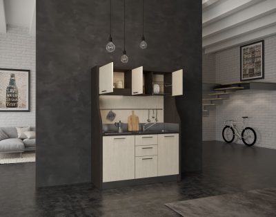 Cadore – mini cucina angolo cottura per hotel montagna