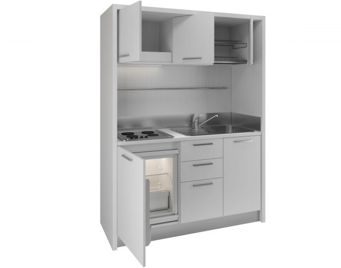 Circeo – cucina struttura monoblocco per casa vacanza