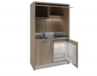 Gargano – minicucina design monoblocco per strutture ricettive