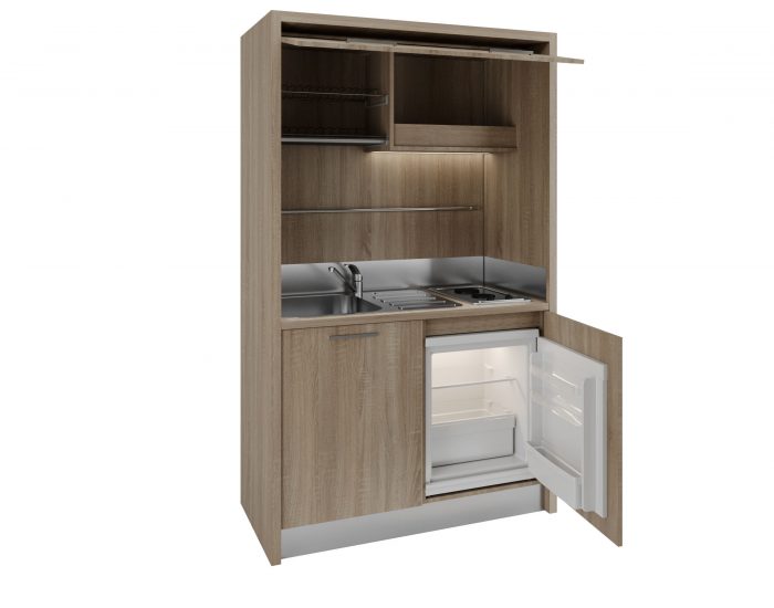 Gargano – minicucina design monoblocco per strutture ricettive