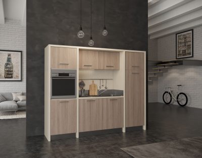 Langhe – cucina compatta per monolocali e dependance
