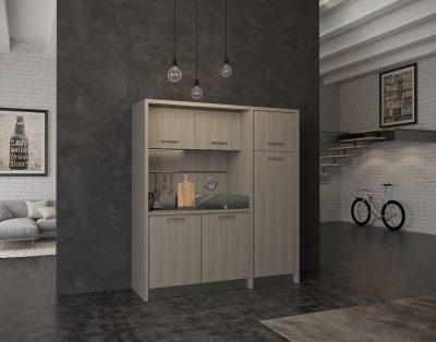 Mugello – cucina compatta con frigo per bnb residence