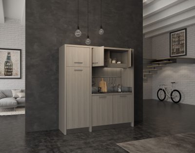 Mugello – cucina monoblocco completa 2 metri frigo grande