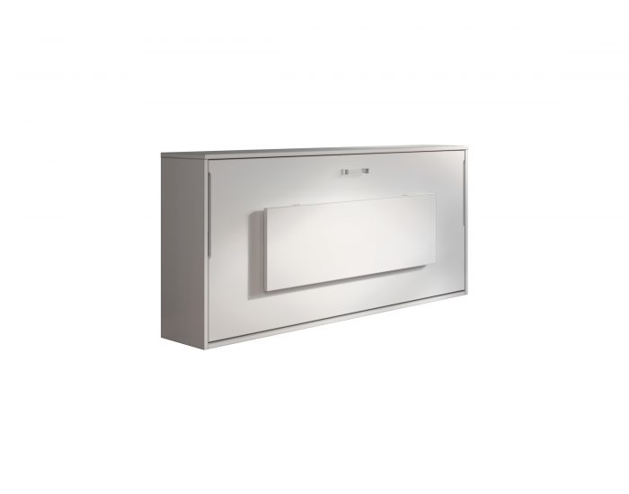 Neve Desk 85 – Letto a scomparsa singolo con scrivania richiudibile cameretta