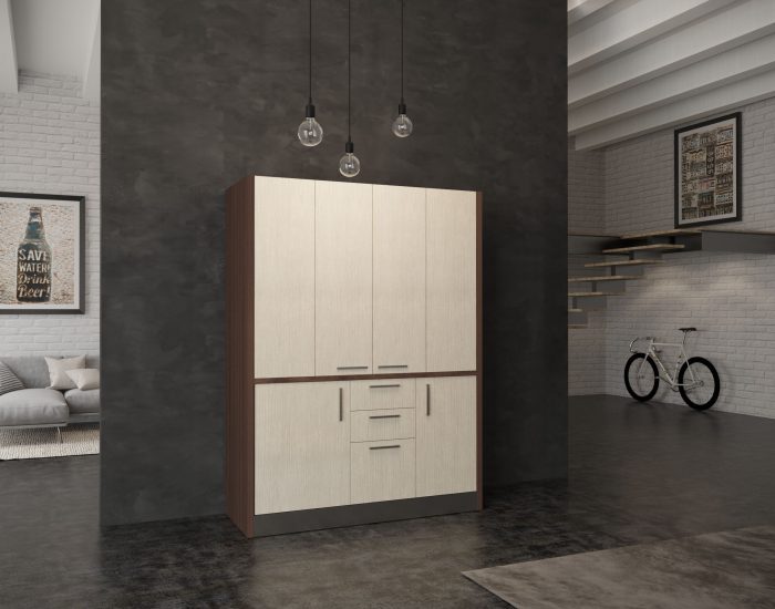 Oltrepo – cucina che si nasconde in armadio 1 metro e 60