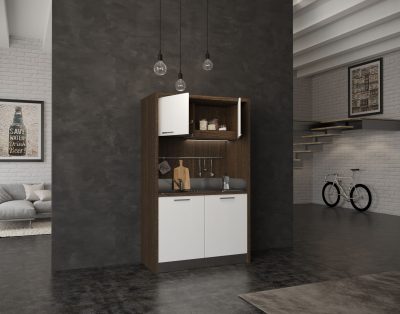 Sabina – cucina monoblocco a vista depandance