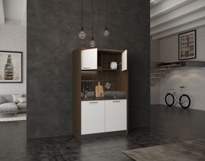 Sabina – minicucina con piano elettrico induzione
