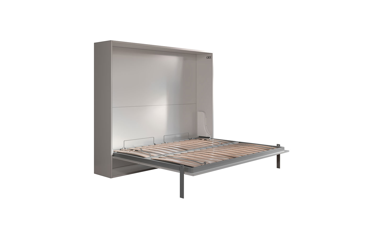 Soffio Desk 160 – Letto orizzontale a scomparsa con scrivania