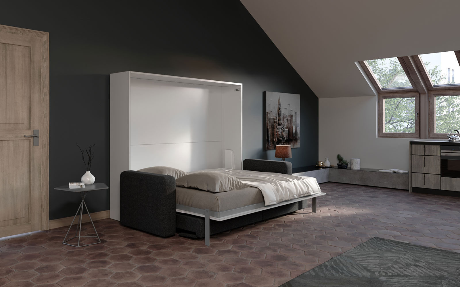 Letto Matrimoniale Con Reti Elettriche