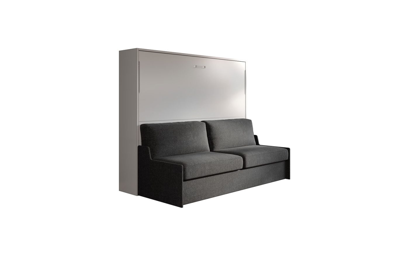 Mobile letto 2 piazze matrimoniale a scomparsa con divano automatico 3 posti