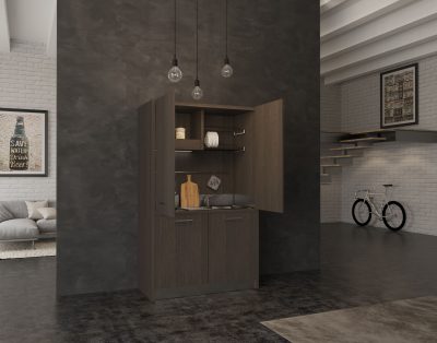 valdobbiadene 50 – mini cucina nascosta in mobile armadio