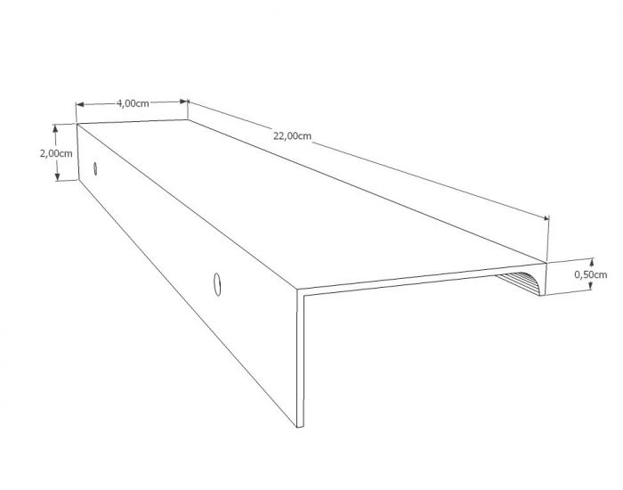 Maniglia opzionale per letti a scomparsa Linea Piuma