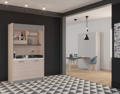 Majella block – Angolo cottura con serranda