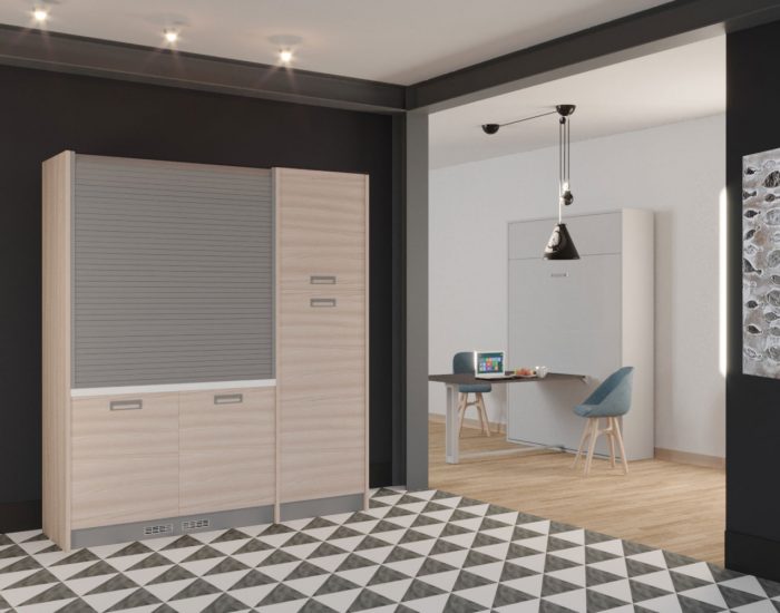 GranSasso block – Cucina a scomparsa per monolocale