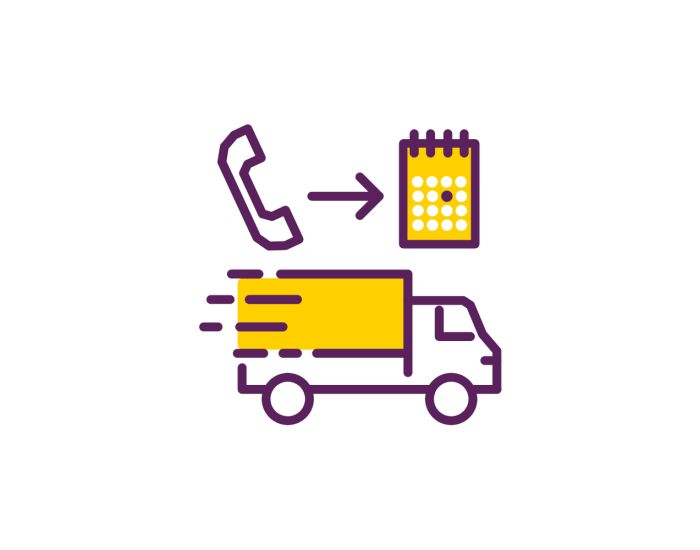 Servizio di consegna su appuntamento