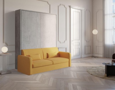 Mobile con letto matrimoniale a scomparsa