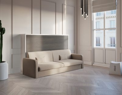 Neve Sofa 120 Orzo – Divano letto singolo a scomparsa una piazza e mezza