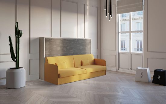 Neve Sofa 120 Ginestra – Mobiletto con letto a scomparsa e divano
