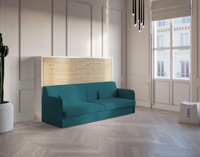 Neve Sofa 120 Ortensia – Divano letto a scomparsa una piazza e mezza
