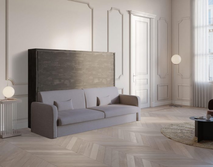 Neve Sofa 140 Caffè – Letto divano a scomparsa due piazze alla francese