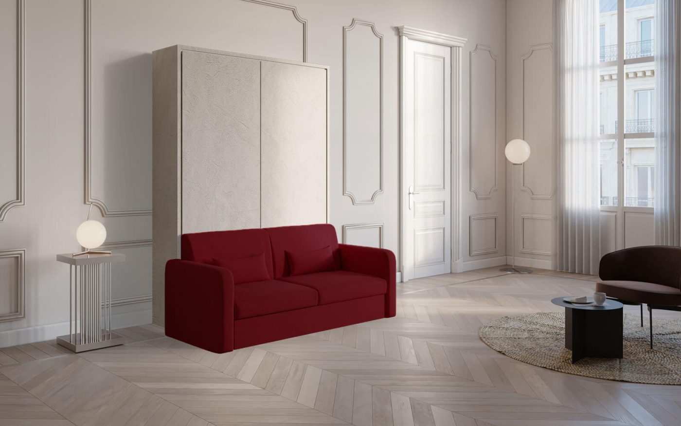 Letto matrimoniale richiudibile