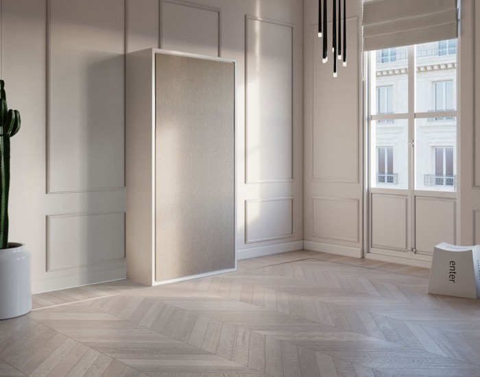 Piuma 90 Orzo – Letto a scomparsa singolo ad apertura verticale