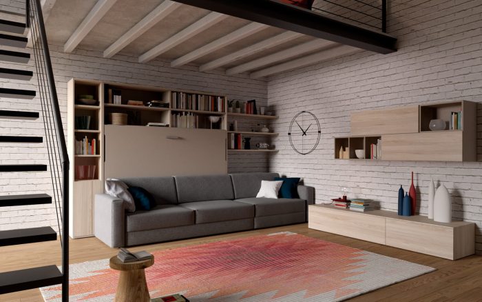 Letto Soffio Sofa 140 Alto – close