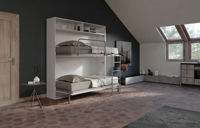 Letto a scomparsa a castello
