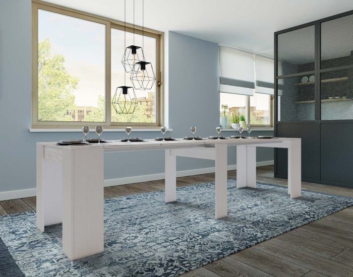 Consolle allungabile bianco