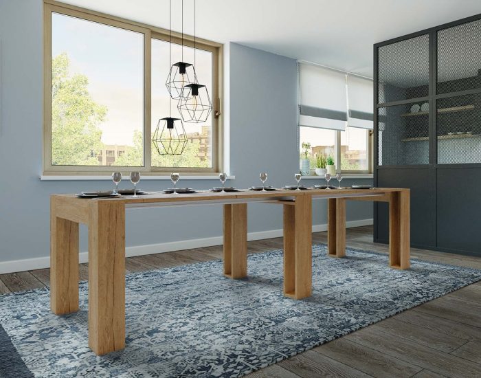 Tavolo consolle allungabile moderno