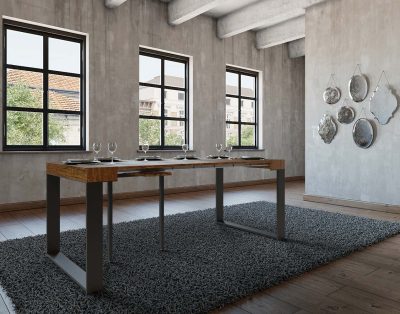 Tavolo consolle apribile