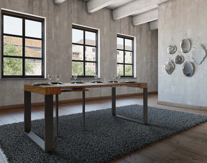 Tavolo consolle apribile