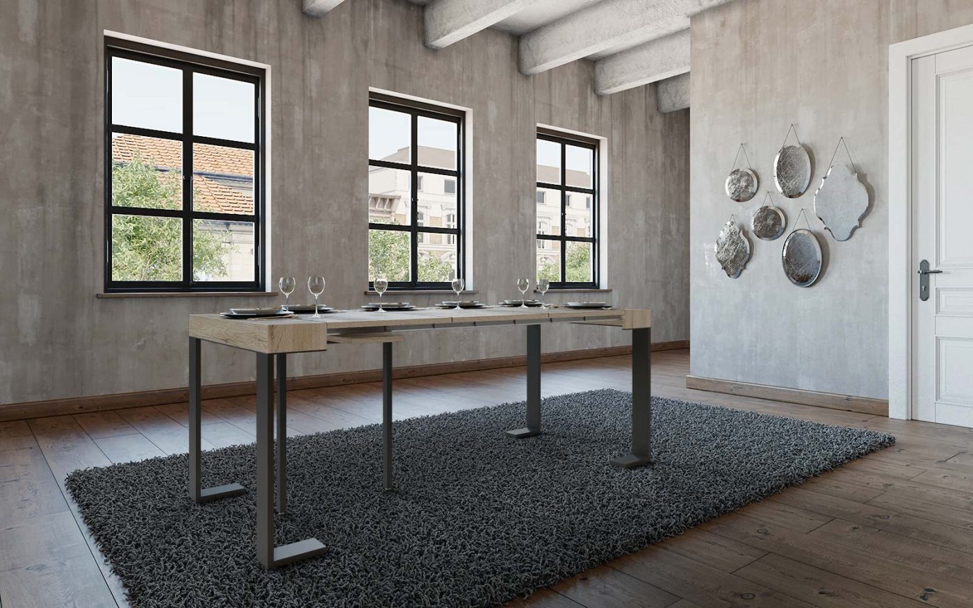 Consolle allungabile Podalirio 200 - Consolle tavolo allungabile