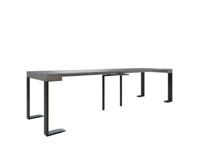 Consolle che si trasforma in tavolo