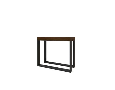 Tavolo consolle allungabile noce