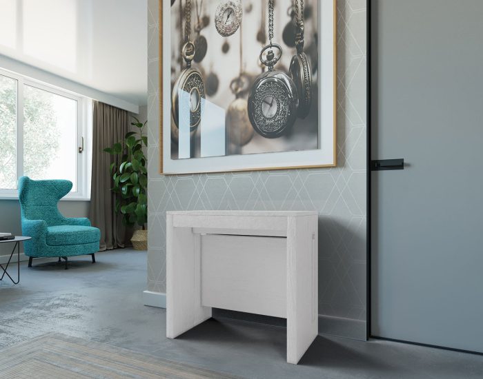 Consolle allungabile larga 80 cm